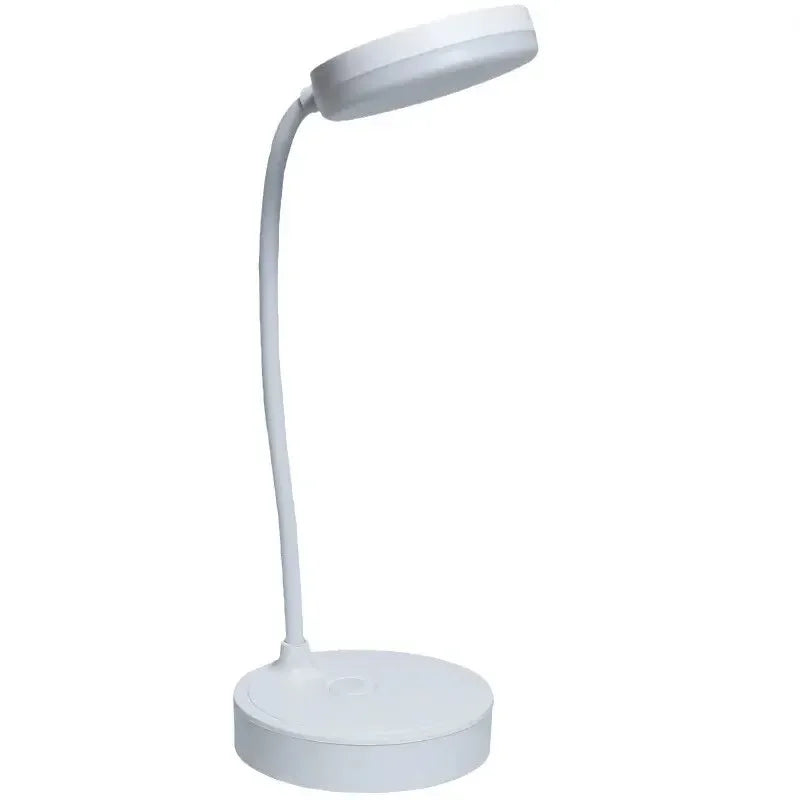 10-LED USB Rechargeable Desk Lamp – Touch Control with 3 Dimming Modes for Study, Office, and Reading