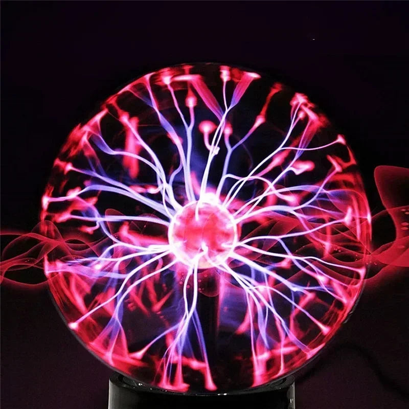 Magic Crystal Plasma Ball Touch Lamp – LED Electrostatic Light for Kids, Party Decor & Gift (3–8 Inch Options)