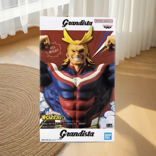My Hero Academia All Might Figure – 28 cm Bandai Banpresto Grandista PVC Collectible Statue Model Toy