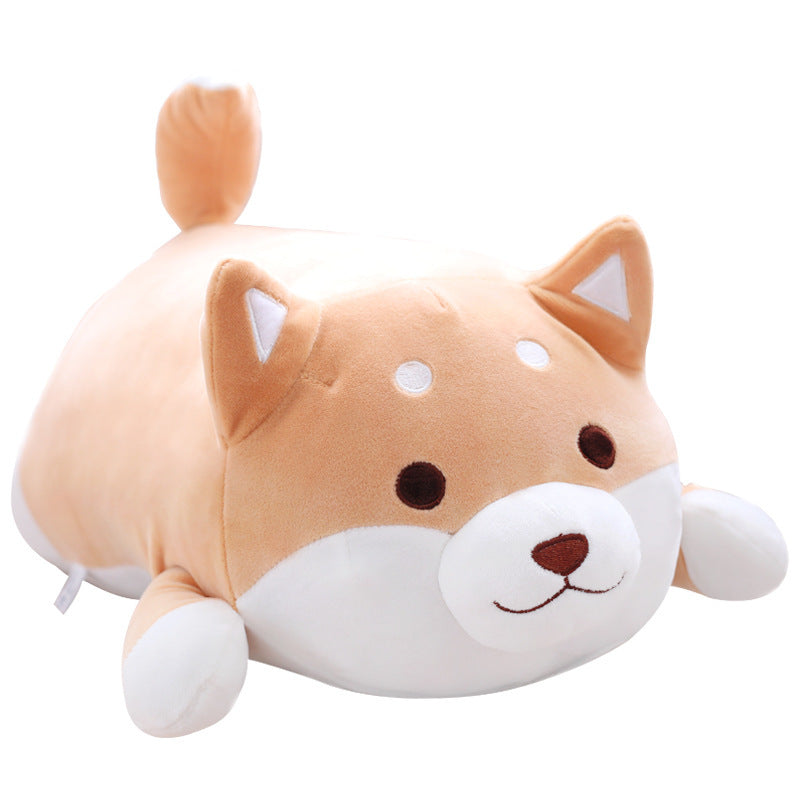Cute Shiba Inu Dog Plush Toy – Fat Kawaii Stuffed Animal Pillow