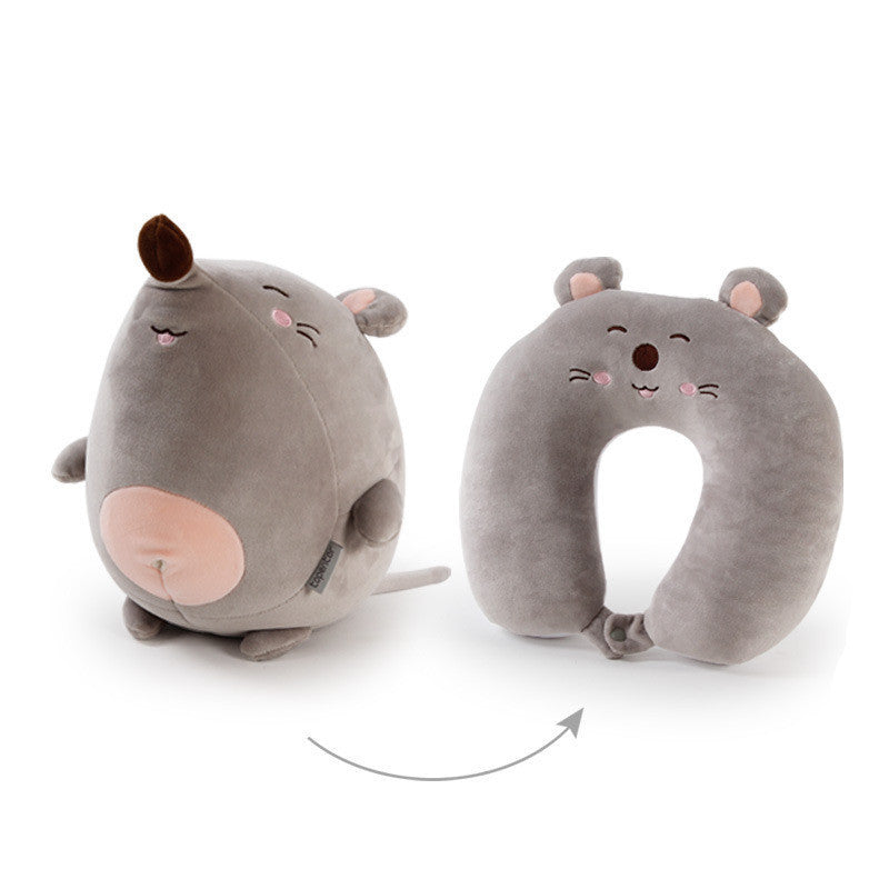 Penguin U-Shaped Neck Pillow – Soft Travel & Nap Pillow