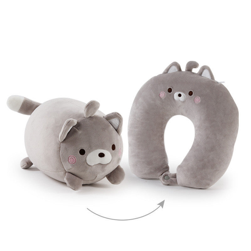 Penguin U-Shaped Neck Pillow – Soft Travel & Nap Pillow