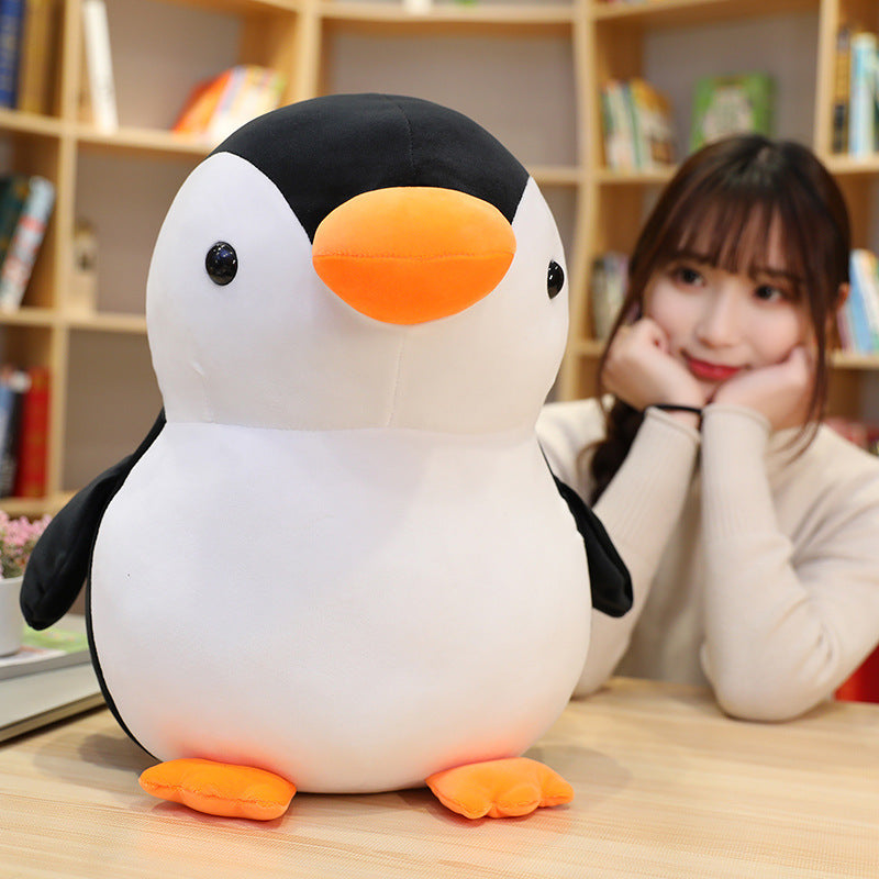 Penguin Plush Toy – Soft Stuffed Animal Doll for Teens & Adults