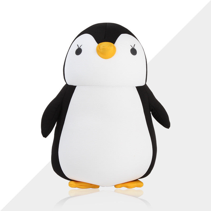 Penguin U-Shaped Neck Pillow – Soft Travel & Nap Pillow