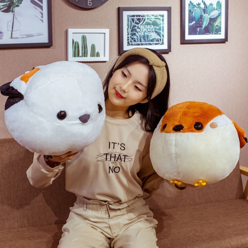 Sparrow Plush Toy – Soft Stuffed Bird Doll for Teens & Adults