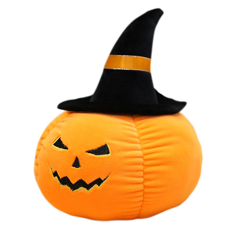 Halloween Pumpkin Plush Toy – Cute Stuffed Pumpkin Doll for Decoration & Gifts
