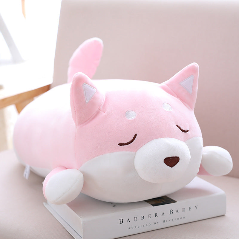 Cute Shiba Inu Dog Plush Toy – Fat Kawaii Stuffed Animal Pillow