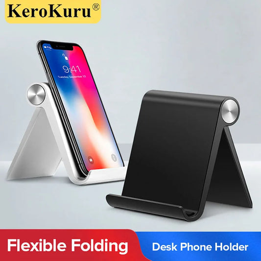 Adjustable Mobile Phone & Tablet Stand – Portable Desk Holder Mount for Smartphones, iPhones, and Tablets