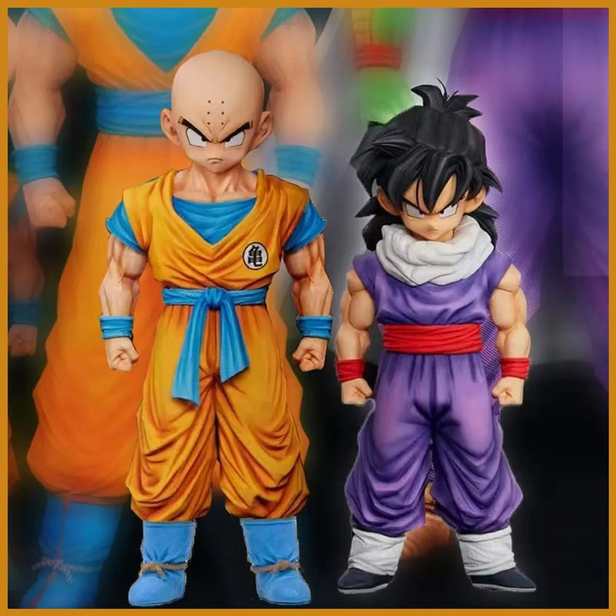 Dragon Ball Z Replica Figures – Gohan & Krillin PVC Collectible Anime Statue Model Toy