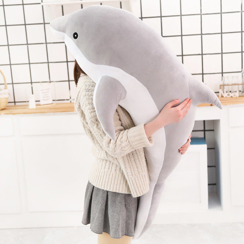 Dolphin Plush Toy – Crystal Soft Stuffed Animal Doll