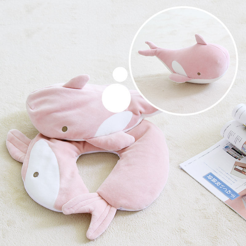 Penguin U-Shaped Neck Pillow – Soft Travel & Nap Pillow