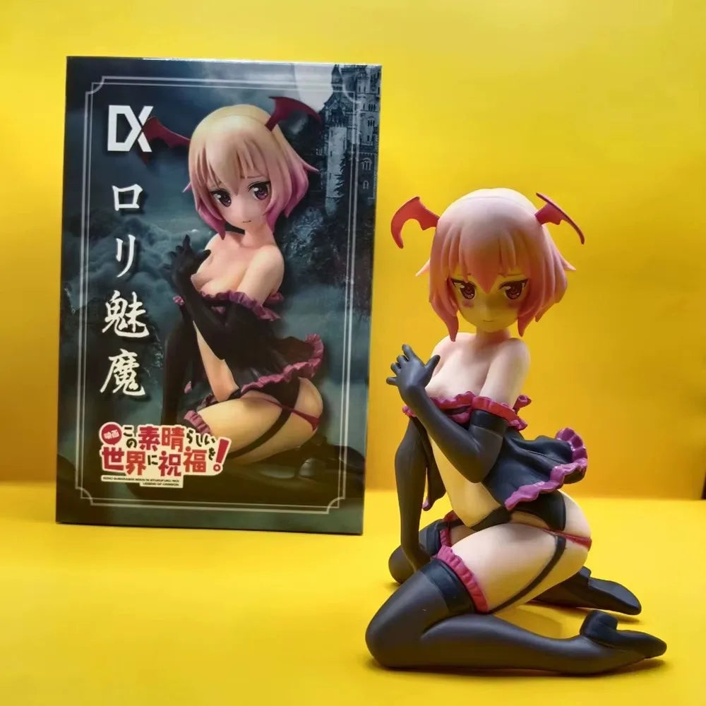 KonoSuba Succubus Figure – 12 cm PVC Anime Collectible Statue Model Toy