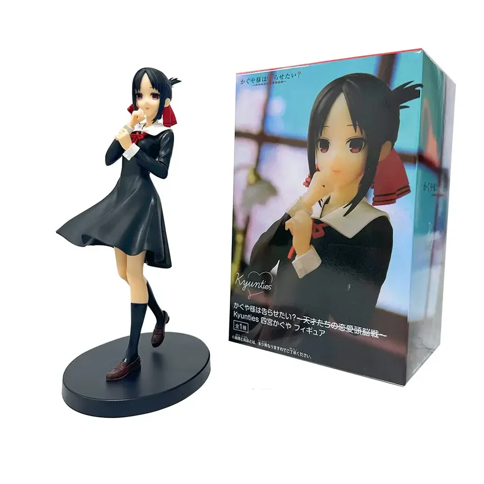 Kaguya-sama: Love is War Figures – Fujiwara Chika & Shinomiya Kaguya PVC Anime Collectible Statue Models
