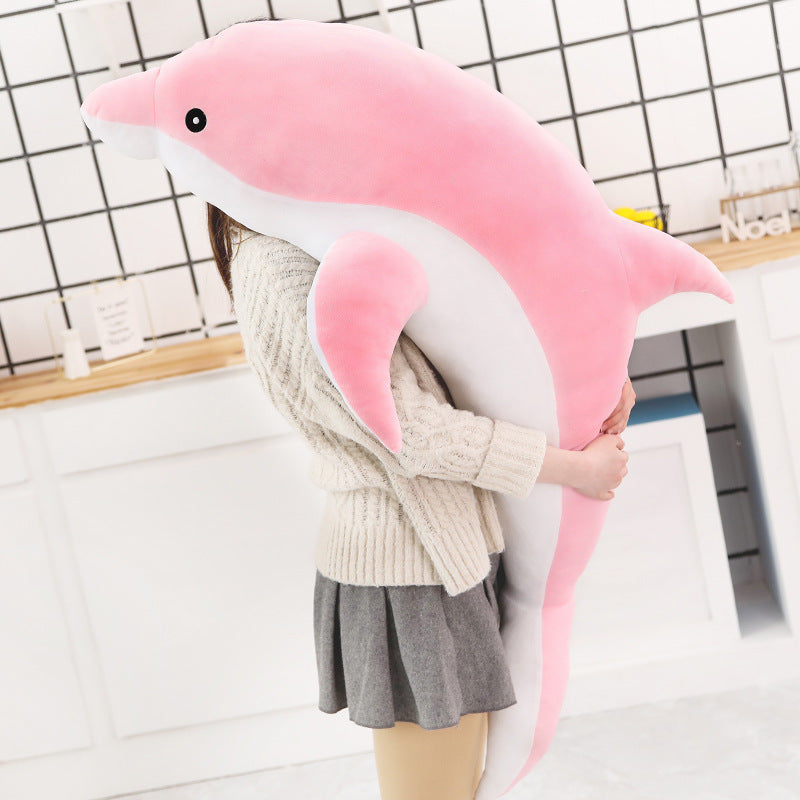 Dolphin Plush Toy – Crystal Soft Stuffed Animal Doll
