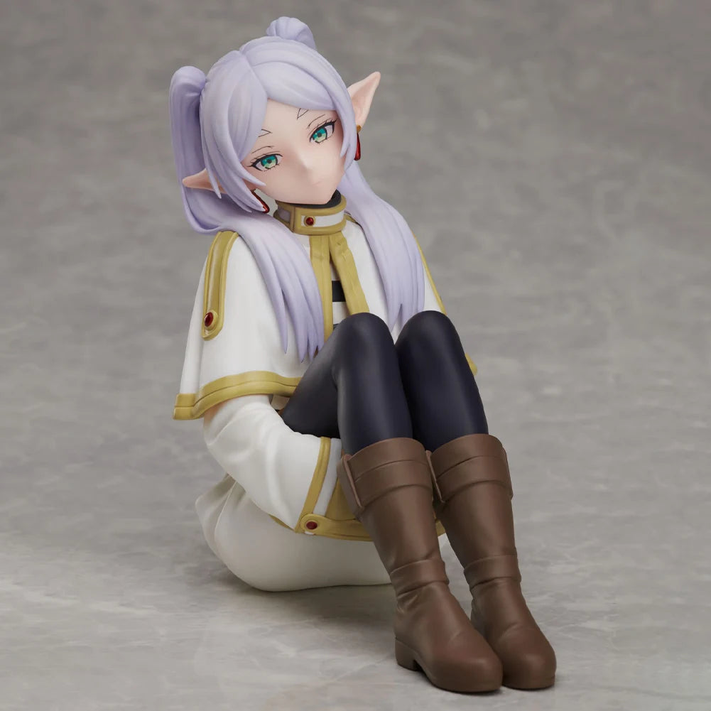 Frieren: Beyond Journey’s End Figure – 11 cm Sitting Noodle Stopper PVC Anime Collectible Model Toy