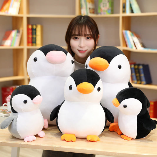 Penguin Plush Toy – Soft Stuffed Animal Doll for Teens & Adults