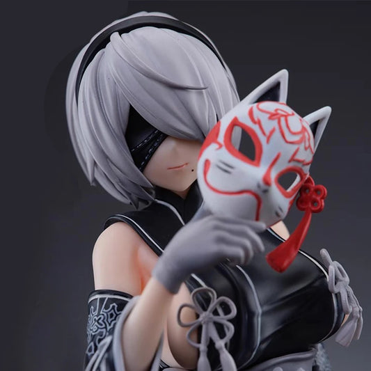 Anime 2Byorha figure Kimono Standing A2 Action Figures 2B figurine Doll PVC Beauty Girl Model Toys Collection Statue Gifts