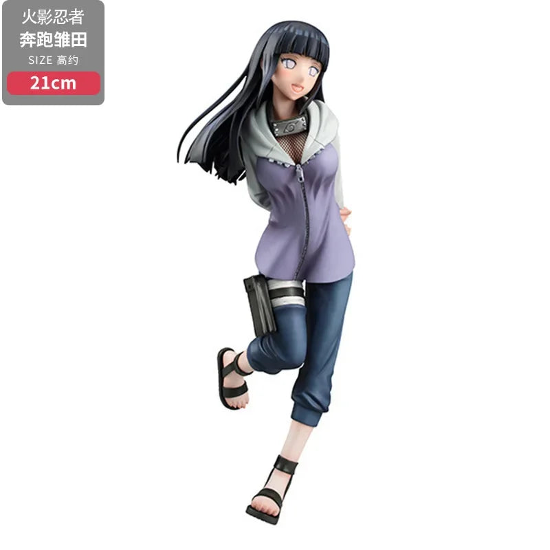 Naruto Replica Figures – 21 cm Uzumaki Naruto, Sakura Haruno & Hinata Hyuga PVC Collectible Statues
