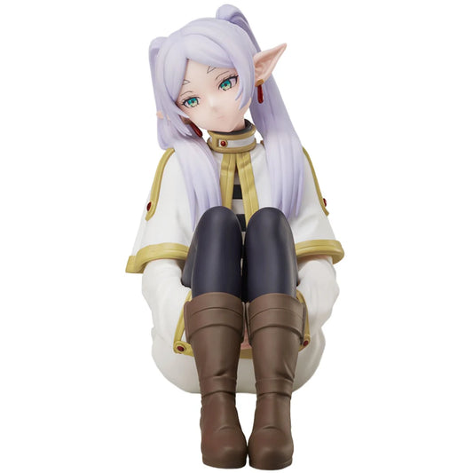 Frieren: Beyond Journey’s End Figure – 11 cm Sitting Noodle Stopper PVC Anime Collectible Model Toy