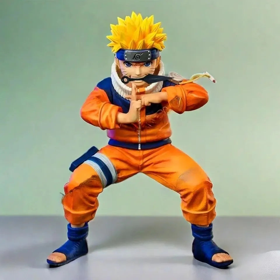 Naruto Uzumaki Replica PVC Figure – 18 cm Anime Collectible Statue Model Toy for Display & Gifts
