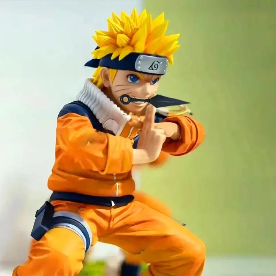 Naruto Uzumaki Replica PVC Figure – 18 cm Anime Collectible Statue Model Toy for Display & Gifts