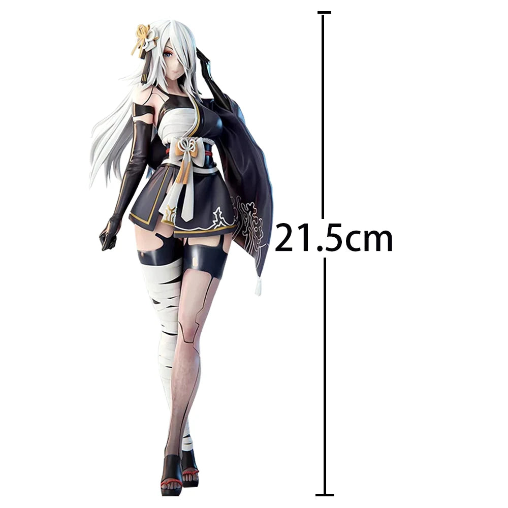 Anime 2Byorha figure Kimono Standing A2 Action Figures 2B figurine Doll PVC Beauty Girl Model Toys Collection Statue Gifts