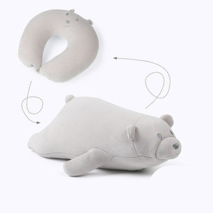 Penguin U-Shaped Neck Pillow – Soft Travel & Nap Pillow