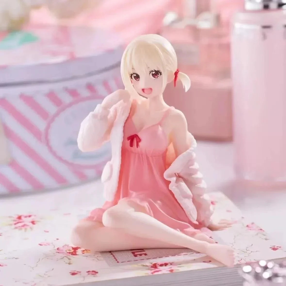 Lycoris Recoil Chisato Nishikigi Figure – Anime PVC Collectible Doll Statue Model Toy for Gifts & Decoration