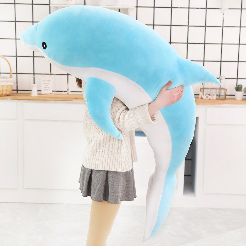 Dolphin Plush Toy – Crystal Soft Stuffed Animal Doll
