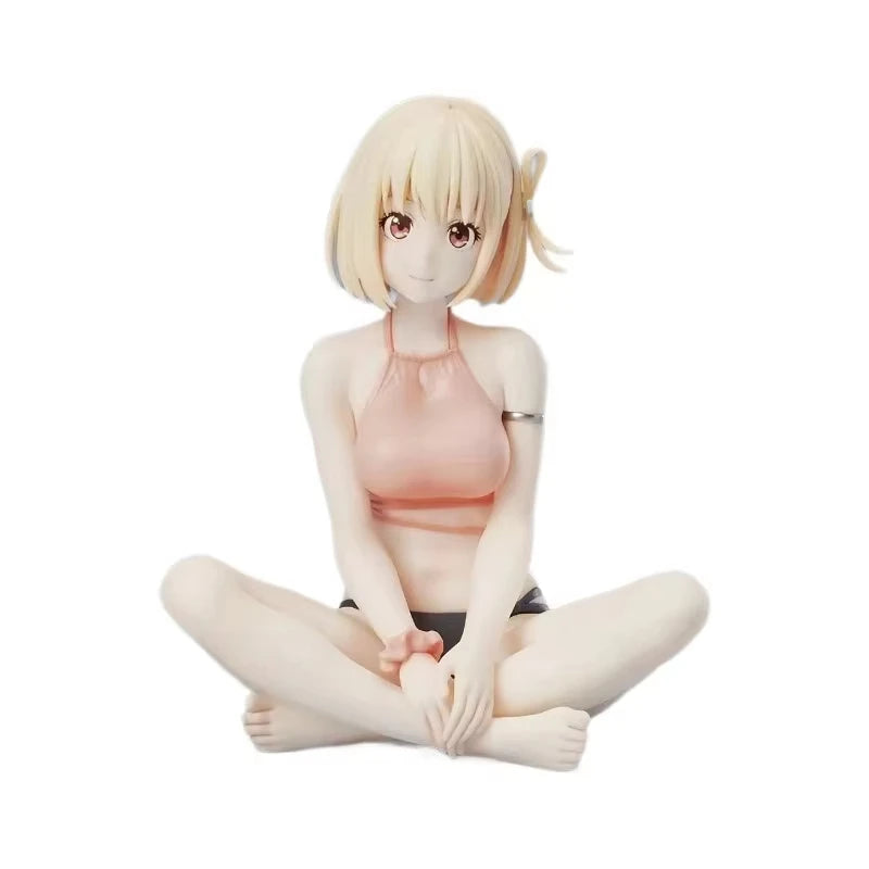 Lycoris Recoil Chisato Nishikigi Figure – Anime PVC Collectible Doll Statue Model Toy for Gifts & Decoration