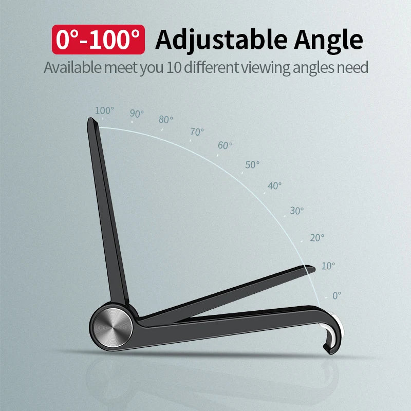 Adjustable Mobile Phone & Tablet Stand – Portable Desk Holder Mount for Smartphones, iPhones, and Tablets