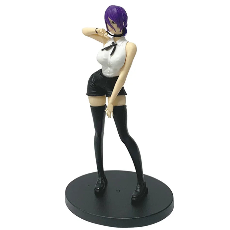 Chainsaw Man Reze Figure – 19 cm PVC Anime Collectible Statue Model Toy