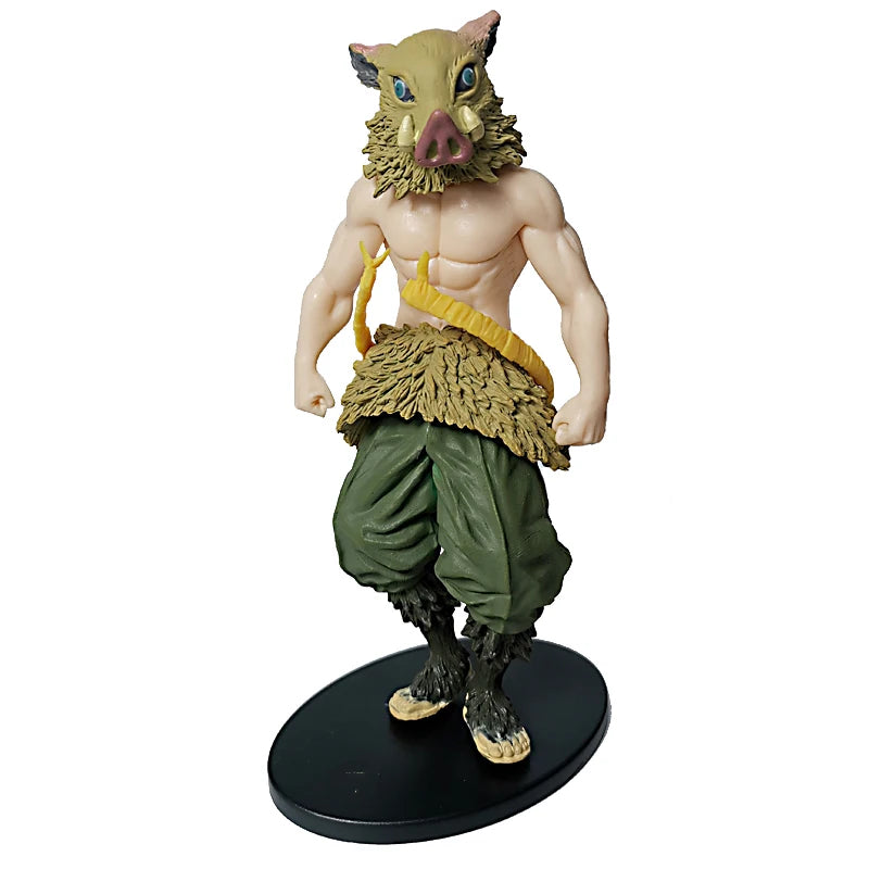 Demon Slayer Anime Figures – 14 cm Tanjiro, Nezuko, Zenitsu & Inosuke PVC Collectible Statues