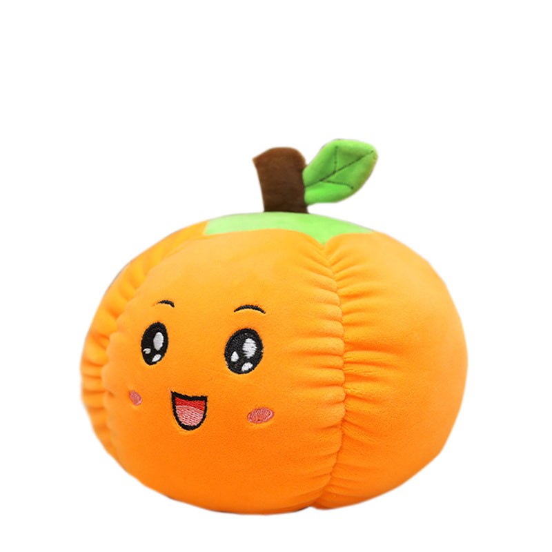 Halloween Pumpkin Plush Toy – Cute Stuffed Pumpkin Doll for Decoration & Gifts