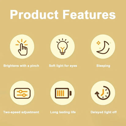 Cute Capybara Night Light – Rechargeable Silicone Touch Lamp for Kids & Home Décor | Dimmable, Portable & Adorably Giftable