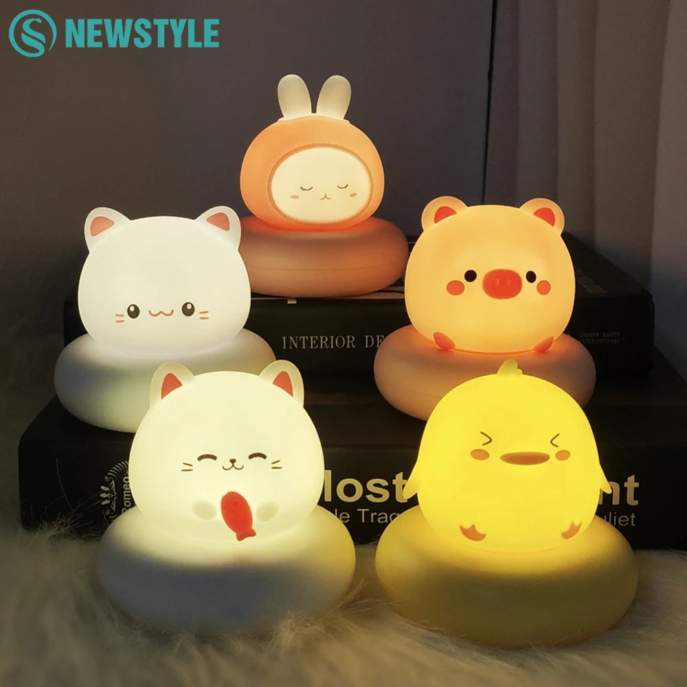 Adorable Animal Night Light – Perfect Gift for Birthdays, Baby Showers & Special Occasions