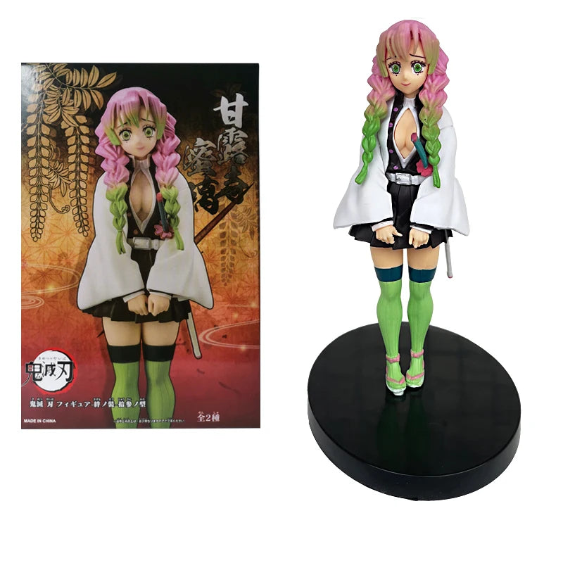 Demon Slayer Anime Figures – 14 cm Tanjiro, Nezuko, Zenitsu & Inosuke PVC Collectible Statues