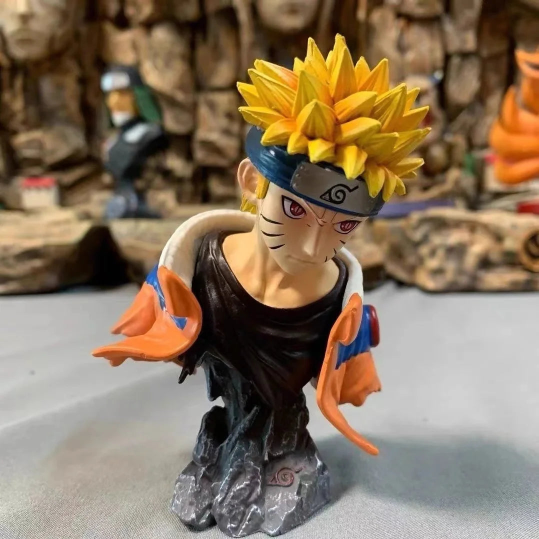 Naruto Figures – 10–14 cm Madara, Sasuke, Kakashi & Minato PVC Anime Collectible Statue Models