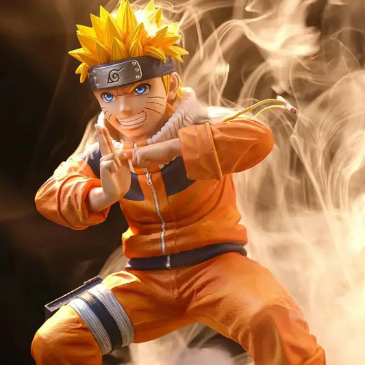 Naruto Uzumaki Replica PVC Figure – 18 cm Anime Collectible Statue Model Toy for Display & Gifts
