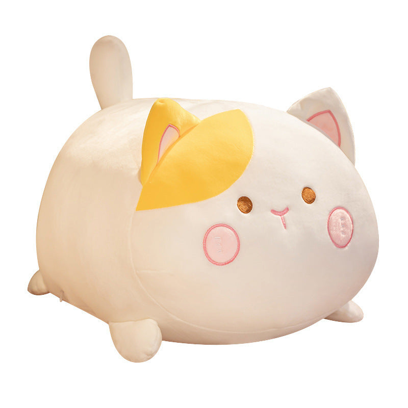 Cute Cat Plush Toy – Soft Stuffed Animal Doll in Multiple Colors