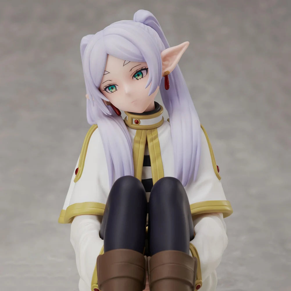 Frieren: Beyond Journey’s End Figure – 11 cm Sitting Noodle Stopper PVC Anime Collectible Model Toy