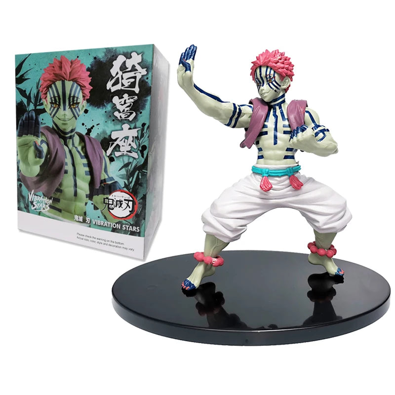 Demon Slayer Anime Figures – 14 cm Tanjiro, Nezuko, Zenitsu & Inosuke PVC Collectible Statues