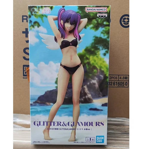 Banpresto Angel Airborne Figures – 20–22 cm Miriella, Mikari, Liliel & Ririsa PVC Anime Collectible Models