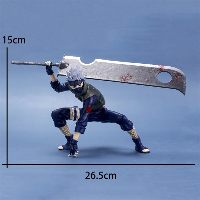 Naruto Kakashi Hatake PVC Action Figure – Anime Collectible Model Toy for Kids & Fans