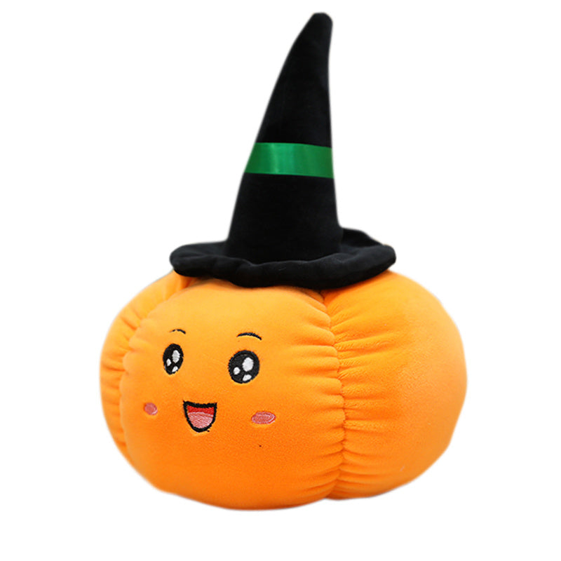 Halloween Pumpkin Plush Toy – Cute Stuffed Pumpkin Doll for Decoration & Gifts