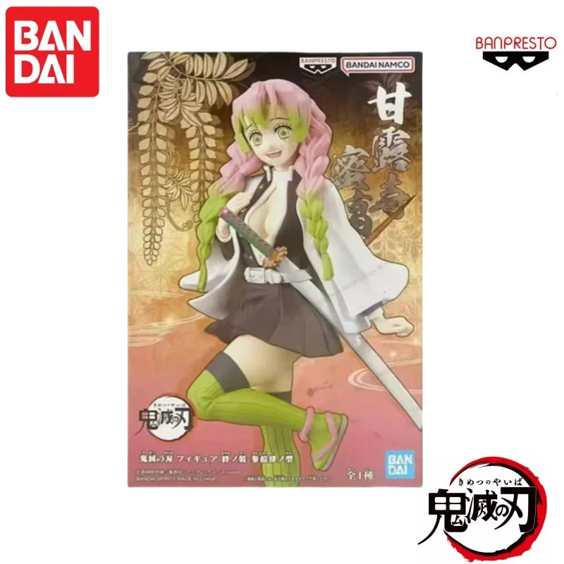 Demon Slayer Mitsuri Kanroji Figure – 16 cm Banpresto Bandai PVC Anime Collectible Statue Model